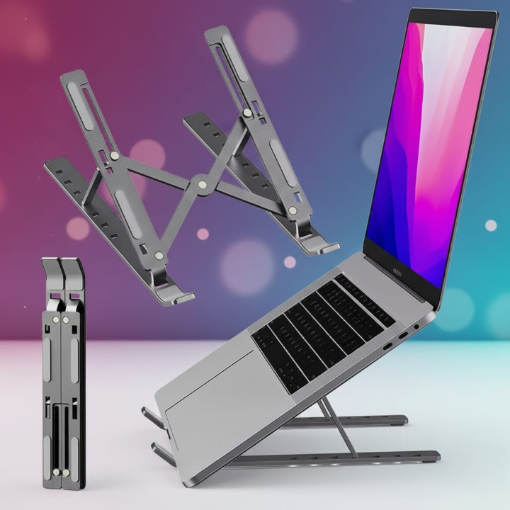 Laptop Stand |Creative Folding Storage Bracket Fiber