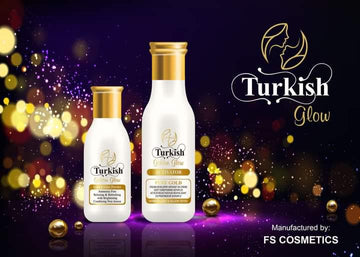 Turkish golden glow  whitening skin polish