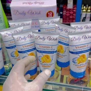 Vitamin C whitening face wash