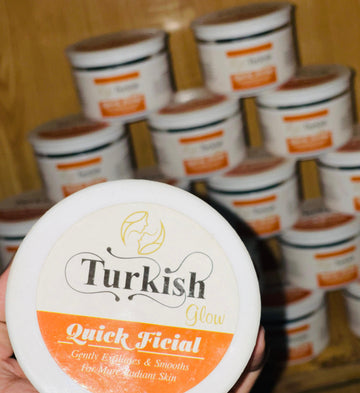Turkish Quick facial Whitening jar 100%
