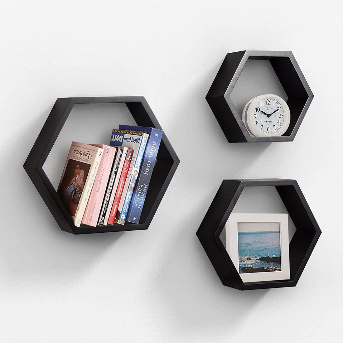 Hexagon Wall Shelf,