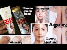 Heaven queen pearl moisturizing whitening cream waterproof